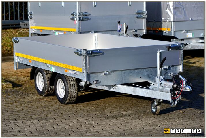 PKW-Anhänger Eduard HL 2615 2000 kg Hochlader Tandem Niedrig