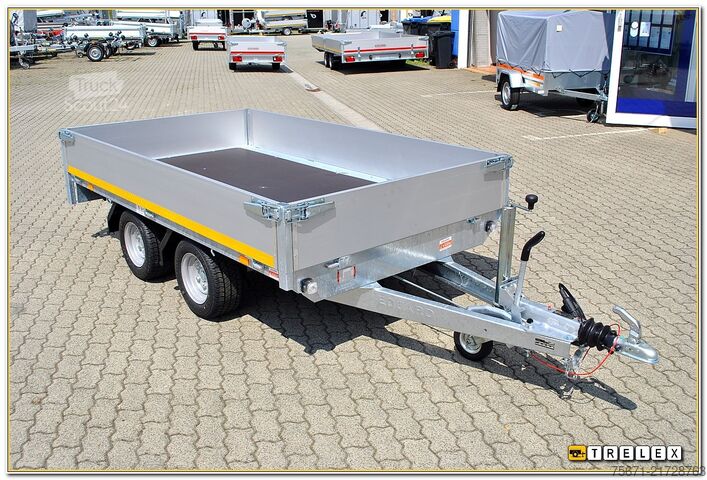 PKW-Anhänger Eduard HL 2615 2000 kg Hochlader Tandem Niedrig