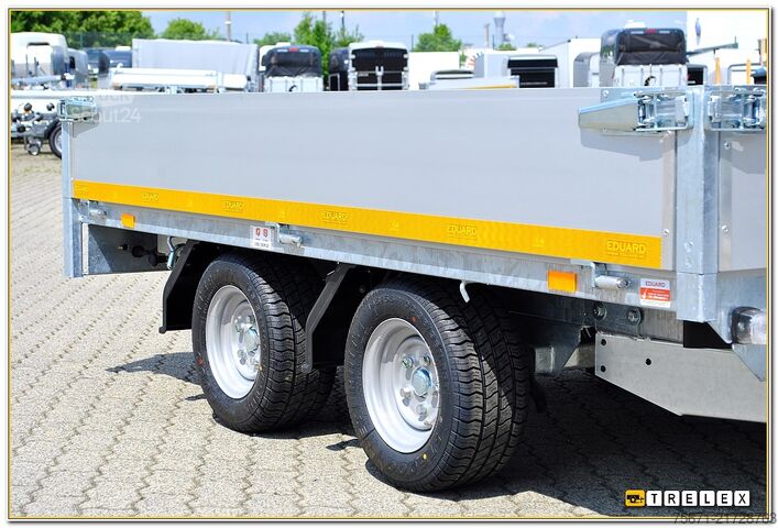 PKW-Anhänger Eduard HL 2615 2000 kg Hochlader Tandem Niedrig
