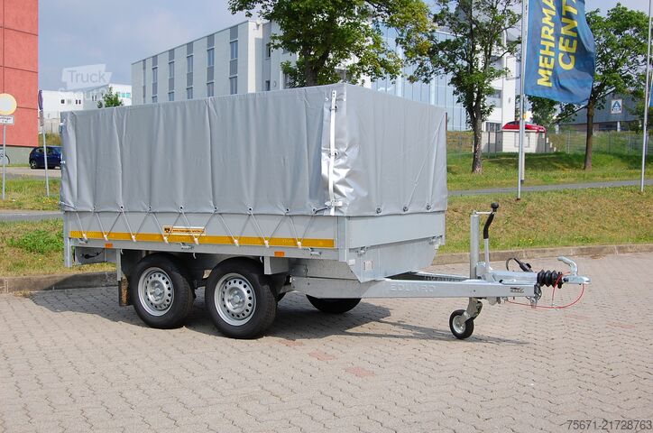 PKW-Anhänger Eduard HL 2615 2000 kg Hochlader Tandem Niedrig