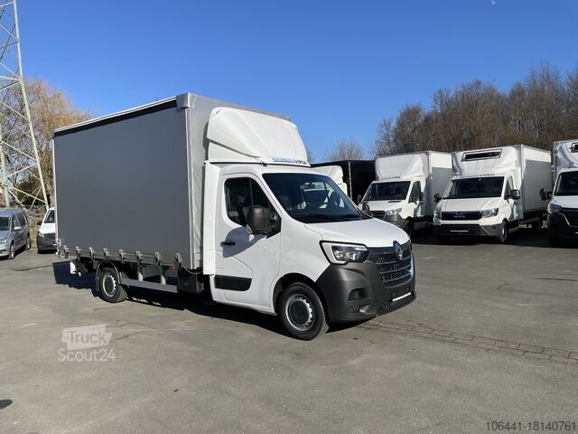 Camionnette à plateau & bâche RENAULT Master Pritsche Plane Schiebeplane