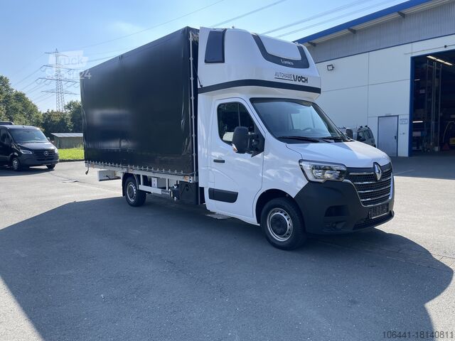 Camionnette à plateau & bâche RENAULT Master RED/Pritsche Plane/höhe Verstellbar