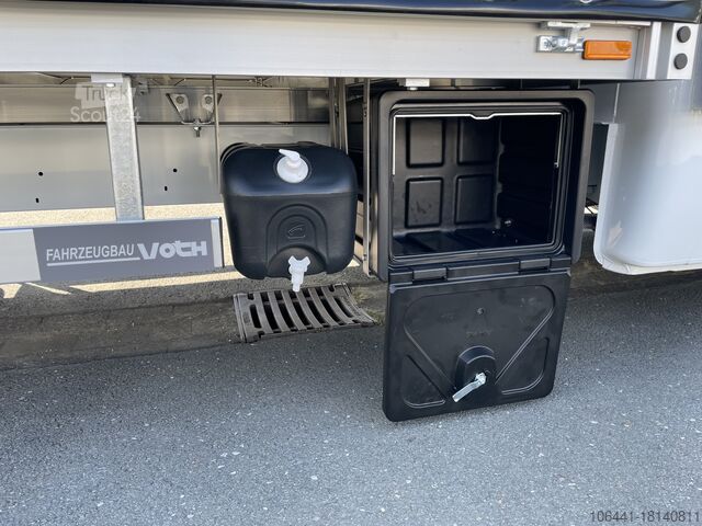 Camionnette à plateau & bâche RENAULT Master RED/Pritsche Plane/höhe Verstellbar