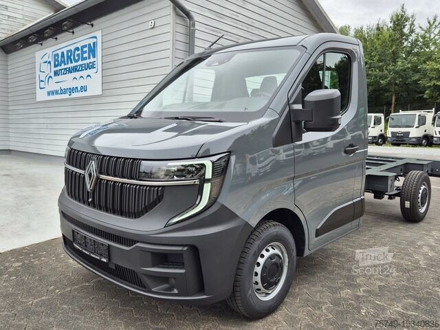 Pick-up varevogn renault Master L2H1 (neues Mod.) Alupritsche m. Kran
