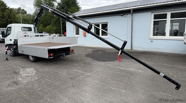 Truck-mounted crane van Fuso 3S15 Alu Pritsche 2.80m Ladekran Funk! sofort verfügbar!
