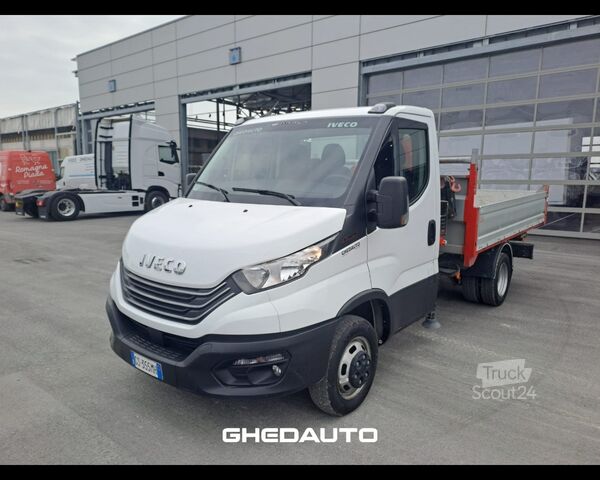 Minibus IVECO Daily V 35.16 2022 - Daily 35 C16H3.0 3450 cab. HD GRU FASSI + CASSONE RIBALTABILE