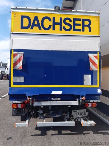 Camion plateau avec bâche MERCEDES-BENZ Atego 1224L LBW AHK GSR Abbiegeassistent