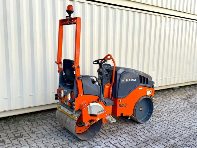 Valjar z enim bobnom HAMM HD8VV / 2022 BJ / 431 Stunden