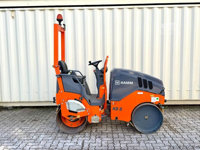 Valjar z enim bobnom HAMM HD8VV / 2022 BJ / 431 Stunden