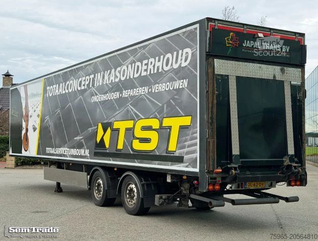 Kühlauflieger System Trailer THERMO KING TAIL LIFT STEERING AX