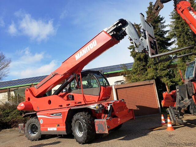 Teleskopski nakladalnik Manitou MRT 2470+ Privilege AC Klima