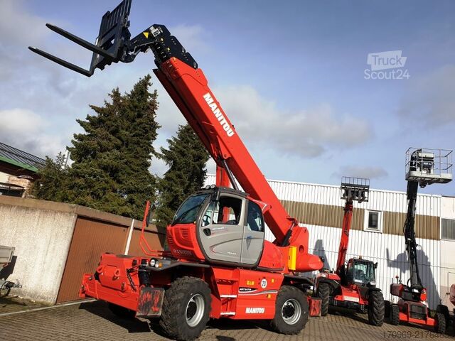 Teleskopski nakladalnik Manitou MRT 2470+ Privilege AC Klima