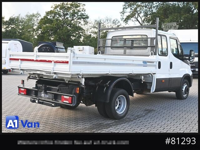 Tippbil skåpbil IVECO Daily 70C17 Kipper Doka, AHK, Meiller, Klima