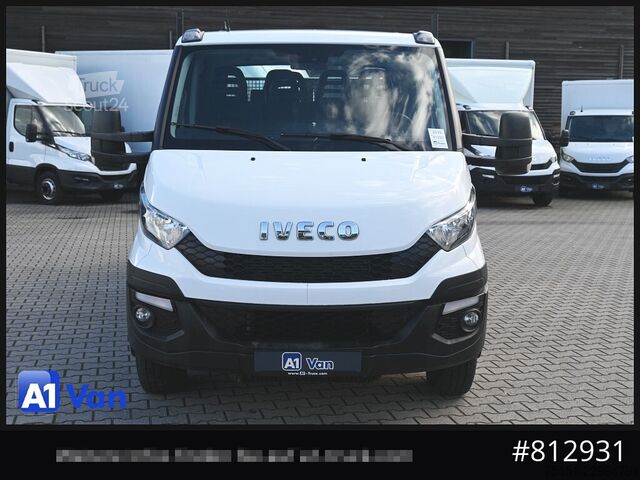 Tippbil skåpbil IVECO Daily 70C17 Kipper Doka, AHK, Meiller, Klima