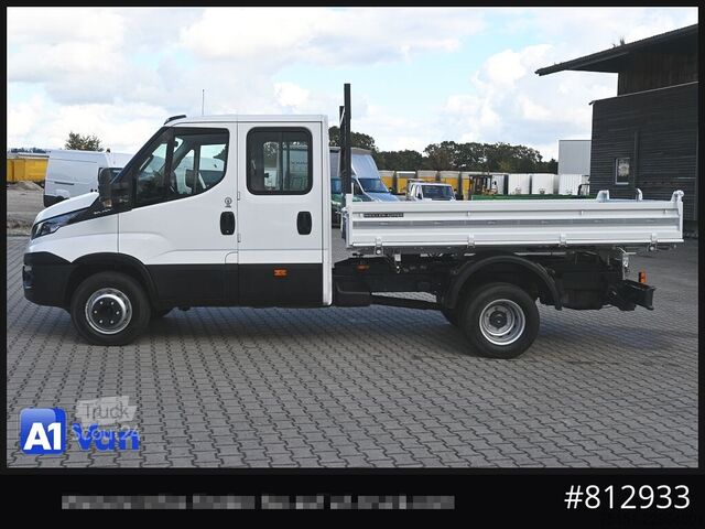 Anpassad skåpbil IVECO Daily 70C17 Kipper Doka, AHK, Meiller, Klima