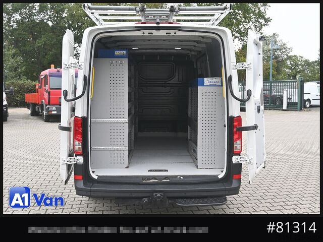 Dobozos furgon MAN TGE 3.140 4x2F SB Kasten, Klima, RFK, AHK