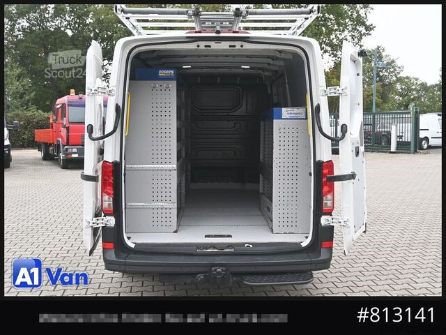 Dobozos furgon MAN TGE 3.140 4x2F SB Kasten, Klima, RFK, AHK