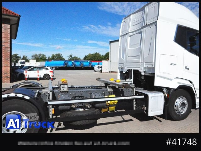 Wissellaadbak vrachtwagen DAF XG+ 480 FAN Intarder Lenkachse, Steering Axle