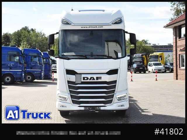 Wissellaadbak vrachtwagen DAF XG+ 480 FAN Intarder Lenkachse, Steering Axle