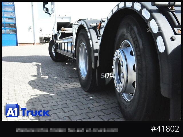 Wissellaadbak vrachtwagen DAF XG+ 480 FAN Intarder Lenkachse, Steering Axle