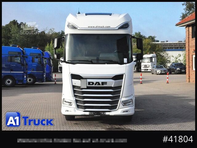 Wissellaadbak vrachtwagen DAF XG+ 480 FAN Intarder Lenkachse, Steering Axle