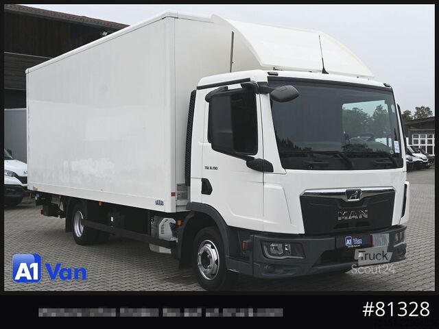 Кутиевиден ван MAN TGL 8.190 4x2 BL Koffer, LBW, Klima, AHK, Automatik