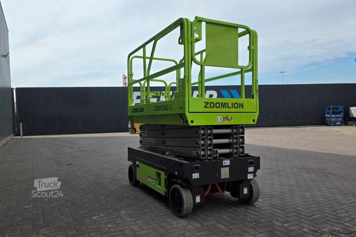  Zoomlion ZS0812AC-LI Unused, Valid Inspection, 10m Working