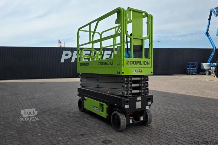  Zoomlion ZS0808AC-LI Unused, Valid Inspection, 10m Working