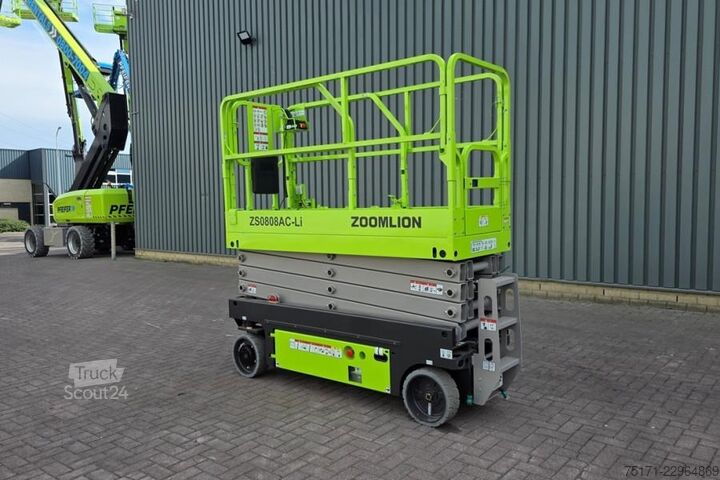  Zoomlion ZS0808AC-LI Unused, Valid Inspection, 10m Working