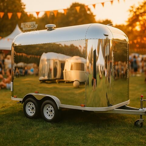 Értékesítési pótkocsi TigaBite Airstreamer 4.500