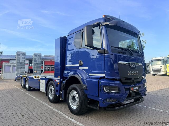 Autonosič MAN TGS 35.540  Maschinentransporter mit Rampen