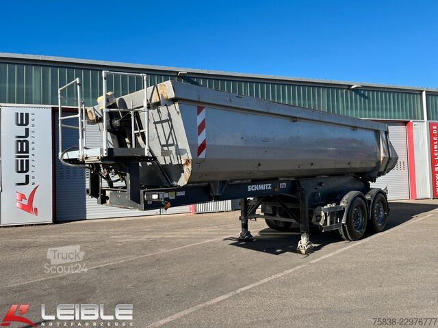 Polpriklopnik kiper SCHMITZ CARGOBULL SKI 18-7,2 Stahlmulde*24m³*SAF*Liftachse*