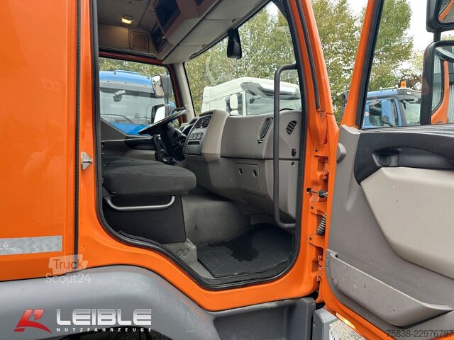 Kravas mikroautobuss ar pašizgāzēju DAF LF 210 FA*Meiller Kipper*Day-Cab*EN12642XL*