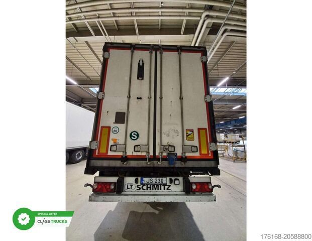 Refrižeratorinė puspriekabė SCHMITZ CARGOBULL SKO D-Deck FP 45 ThermoKing SLXi 300 LA