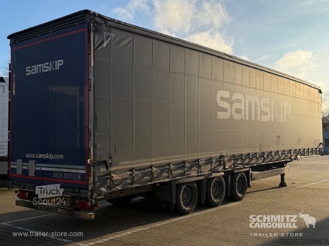 Semirremolque abierto con toldo Schmitz Cargobull Curtainsider Mega