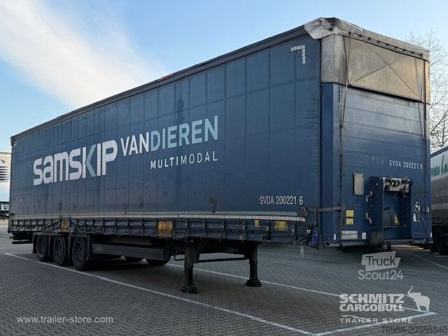Åpen semitrailer med presenning Schmitz Cargobull Curtainsider Mega
