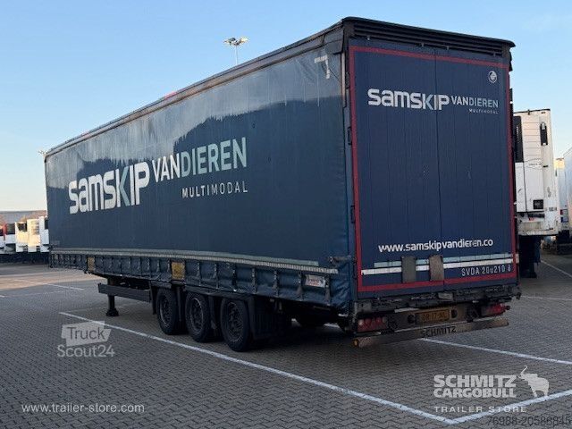 Semirremolque abierto con toldo Schmitz Cargobull Curtainsider Mega