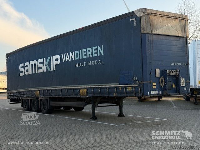 Auflieger mit Pritsche & Plane Schmitz Cargobull Curtainsider Mega
