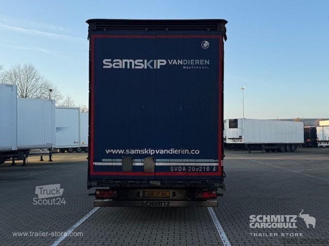 Semirremolque abierto con toldo Schmitz Cargobull Curtainsider Mega