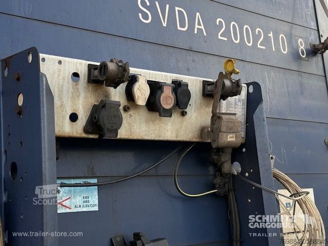 Öppen semitrailer med kapell Schmitz Cargobull Curtainsider Mega