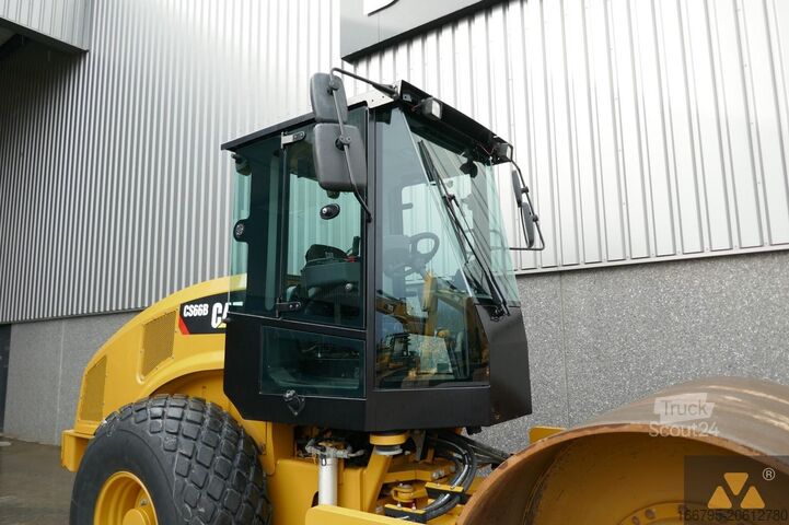 Enkelt tromlevalse Caterpillar CS66B