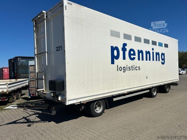 Tilhenger med arbeidsplattform Eggers HXT 24 ZZL 3-Achs Plattform Anhänger Lenk