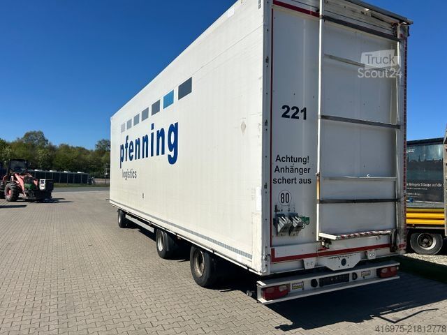 Tilhenger med arbeidsplattform Eggers HXT 24 ZZL 3-Achs Plattform Anhänger Lenk