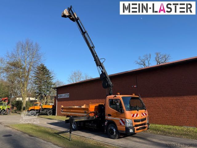 Dreiseitenkipper FUSO Canter 7C18 3 S-Kipper /Hiab 055 12m 500 kg