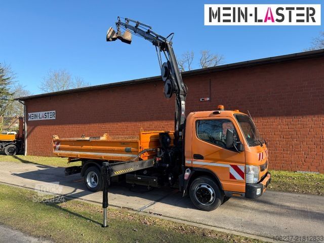 Dreiseitenkipper FUSO Canter 7C18 3 S-Kipper /Hiab 055 12m 500 kg