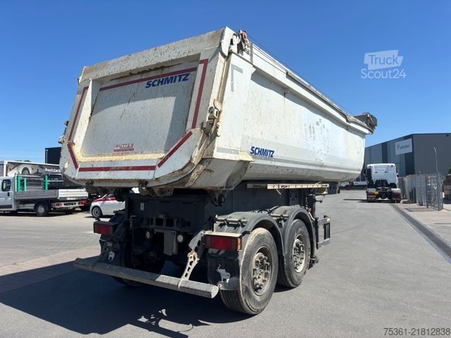 Kipper Auflieger SCHMITZ CARGOBULL SKI 18 SL-7.2 SR 28m3 el. Verdeck Liftachse
