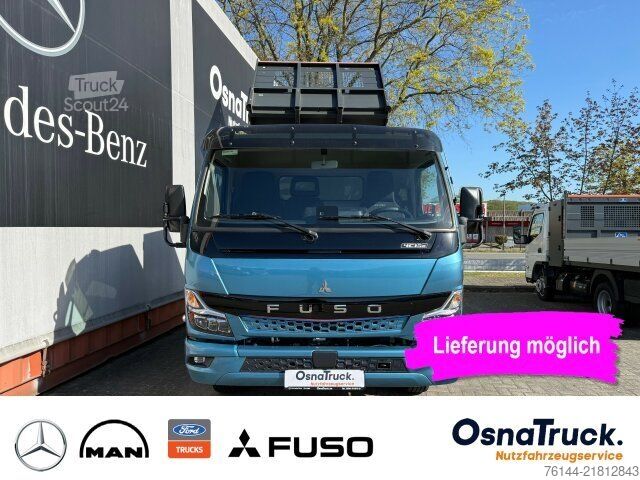 Furgón volquete trilateral MITSUBISHI 4C15e Hinterkipper+Box M-Batt.,Klima,2-DIN Radio