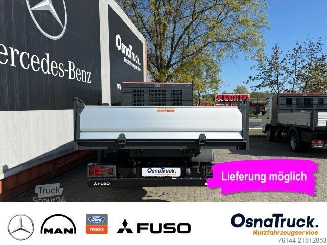 Autoutilitară basculantă FUSO 4C15e Hinterkipper+Box M-Batt.,Klima,2-DIN Radio