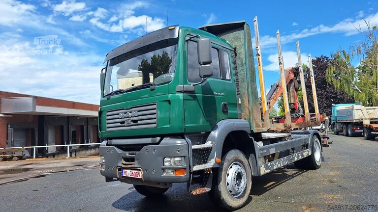 Holztransporter MAN TGA 18.480 Holz LKW