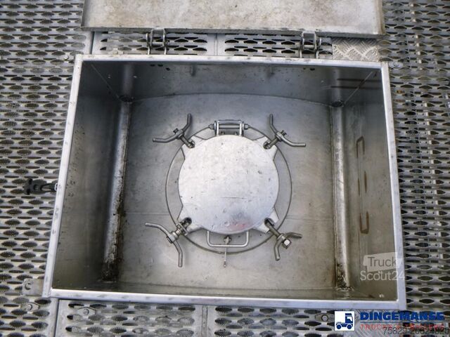 Резервоар Feldbinder Chemical tank inox L4BH 37.5 m3 / 1 comp